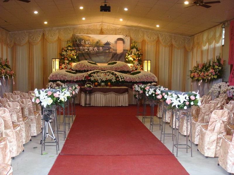 苏州专业白事一条龙 花圈 布置灵堂